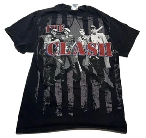 Vintage The Clash Shirt 2008 Music Rock Black Size Medium AR5 - Picture 1 of 7