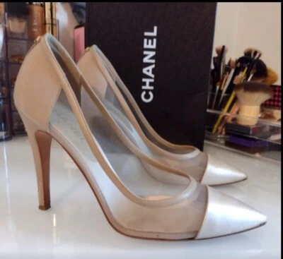CHANEL Champagne Women Pointed Pump Heel size EU 41  - Image 1 of 4