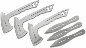 Juego de lanzamiento Smith & Wesson Bullseye 3 cuchillos, 3 ejes, fundas de nailon 1122228 - Imagen 1 de 1