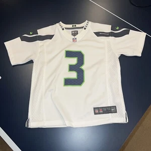 Russell Wilson #3 Seattle Seahawks NFL Jersey Youth Large (7) Nike White - Picture 1 of 4