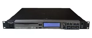 Tascam CD-01U Pro Rackmount CD Player RCA Digital Optical, XLR Parts Ships Free - Picture 1 of 7