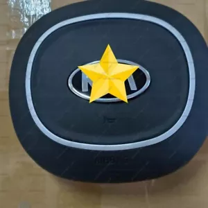 Black Driver Side Steering Wheel Horn Control Cover For Kia Carnival Sorento - Bild 1 von 8