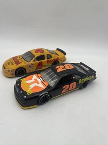 Davey Allison #28 Texaco Havoline 1992  TBird 1:24 and Bobby Hamilton 4 Kodak - Picture 1 of 6