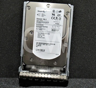0J8090 J8090 DELL 73GB 15K RPM 3Gb/s 3.5" SAS SERVER HDD HARD DRIVE ST373454SS - Image 1 of 2