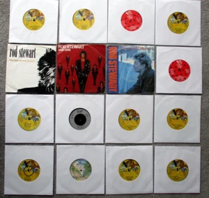 Bundle of 16 x Rod Stewart Vinyl 7" Collection Singles All Different. - Picture 1 of 5