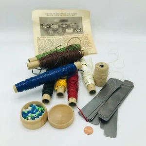 Kit para hacer pulseras Gimp banda de acero cordones joyería boho festival artesanías artes años 70 - Imagen 1 de 12