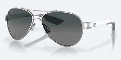 Costa Del Mar Loreto Palladium / Gray Gradient Polarized Glass 580G - BRAND NEW - Image 1 of 4