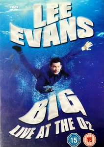 Lee Evans DVD Big Live At The O2 Stand-Up Comedy 2008 - Region 4 Australia +2 UK - Picture 1 of 6