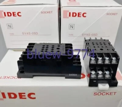 1PCS NEW IDEC SY4S-05D Intermediate Machine Tool Relay Wiring Base - Image 1 of 3