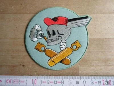 FERROMIL WWII Bomb Squadron 30st USAAF Sqd Flight Jacket Lederjacke Fliegerjacke Patch