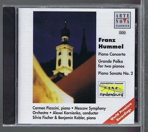 FRANZ HUMMEL CD(SEALED)PIANO CONCERTO CARMEN PIAZZINI(PIANO) - Imagen 1 de 1