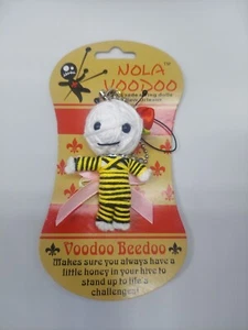 NOLA VOODOO Doll-Voodoo Beedoo-BRAND NEW-Good Luck String Doll-Stocking Stuffer - Picture 1 of 2