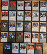Warlord CCG Black Knives Rare & Foil Cards Part 2/2 TCG 