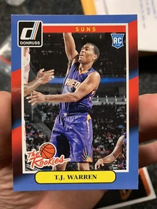 2014–15 Panini Donruss The Rookies T.J. Warren #15 Indiana Pacers HOT! - QTY - Picture 1 of 2