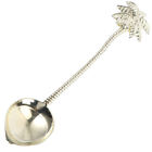  Stainless Stee Kitchen Spoon Heart Shaped Dessert Coconut Tree Vintage
