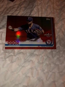 2019 Topps Opening Day Odor Red Foil Target RARE - Picture 1 of 3