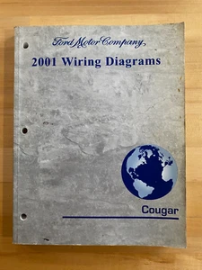 2001 Ford Mercury Cougar OEM Workshop Wiring Diagrams - Bild 1 von 2