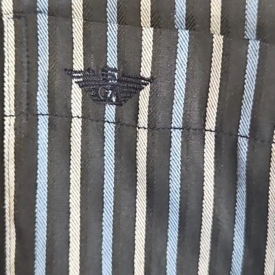 Camisa de vestir Giorgio Armani para hombre talla grande 16,5-41 manga larga con botones Foto 1 de 4