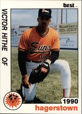 1990 Hagerstown Suns Best #14 Victor Hithe