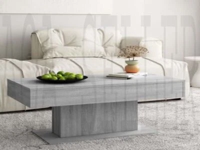 High Sonoma Grey Coffee Table Center Table Rectangle Living Room Table Furniture - Image 1 of 4