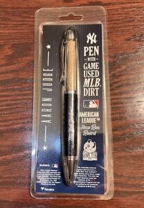 Fanatics NY Yankees Aaron Judge Pen With Game Used MLB Dirt