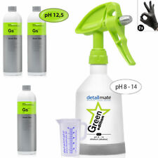 3x Koch Chemie Gs Green Star 1L + Messbecher 50ml + Sprühflasche 0,5L Handschuhe