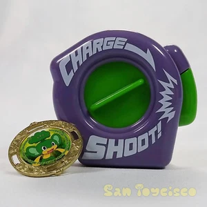 Pokemon BW2 Battle Wheel - Pansage Metal Spinning Top Nintendo Unova G5 - Picture 1 of 6