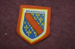 ANCIEN ÉCUSSON BISCOTTE GRECOIRE BLASON RÉGION BOURBONNAIS VILLE LYON MOULIN CPA - Imagen 1 de 1