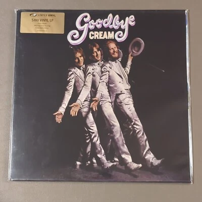Cream - Goodbye. 180 Gram 2000 Simply Vinyl Release SVLP211. New. Sealed - Image 1 of 4