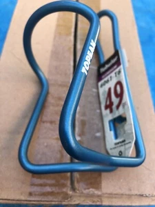 Topeak Water Bottle Alloy Cage Road Bike 49g Agua Blue - Picture 1 of 12
