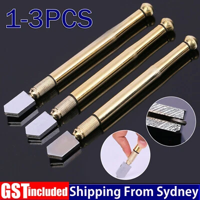 1-3X Glass Cutter Tungsten Carbide 3-15mm Cutting Wheel Blade Oil Feed GlazingAU - image 1 of 4