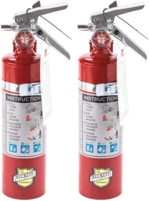 ✅🔥🧯2-全新 BUCKEYE 2 1⁄2 磅 2025 CERT Fire EXTINGUISHER 车辆支架🔥🧯 — 第 1/4 张图片
