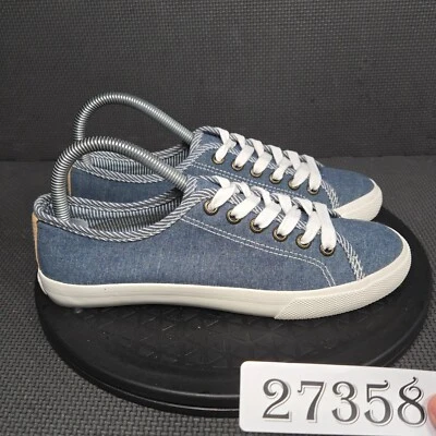 Zapatos deportivos Margaritaville Seafoam para mujer talla 8 azul blanco lona con cordones Foto 1 de 4