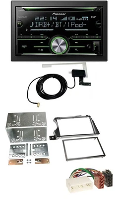 Pioneer CD USB MP3 Bluetooth 2DIN DAB Autoradio für SSangYong Actyon Kyron 2006- - Bild 1 von 4
