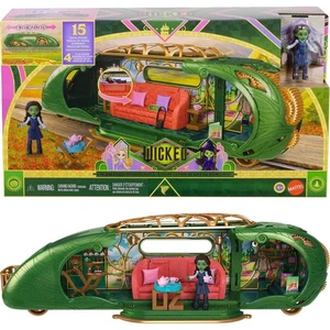 Wicked Emerald City Zug Spielset mit Elphaba kleine Puppe - Bild 1 von 5