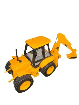 Bruder JCB 4CX Front End Loader Backhoe 02428 Plastic Toy Made in Germany - Image 1 of 4