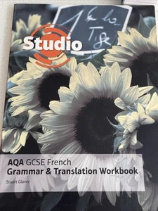 AQA GCSE French Grammar & Translation Workbook By Stuart Glover - Picture 1 of 9