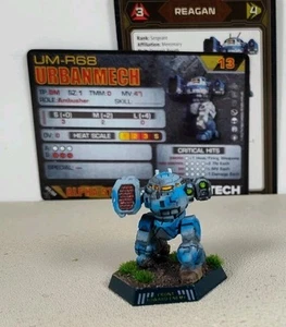 Mecánico urbano pintado profesional CGL Battletech con tarjetas de piloto y mecánico - Imagen 1 de 4