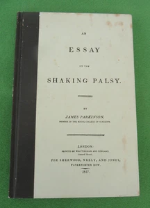 AN ESSAY ON THE SHAKING PALSY BY JAMES PARKINSON 1817 - HC MERCK REPRINT 1971 - Foto 1 di 6