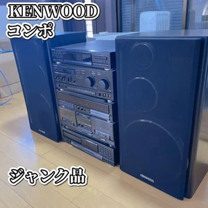 JUNK Kenwood T-7J/A-5J/GE-5J/X-7J/DP-7J/S-5JL/S-5JR Nero Usato Giappone - Foto 1 di 12