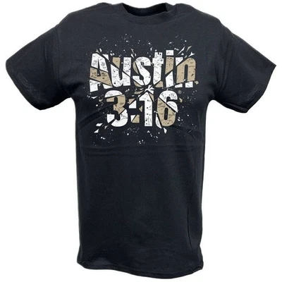 Stone Cold Steve Austin 316 Shattered Black T-shirt - Image 1 of 4