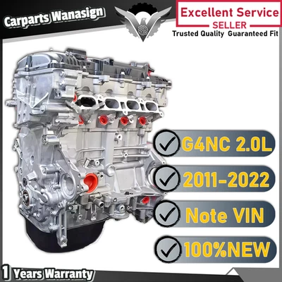 Long Block Engine Assembly Fit For 11-22 Hyundai Kia Sportage G4NC 2.0L GDI GAS - Image 1 of 4