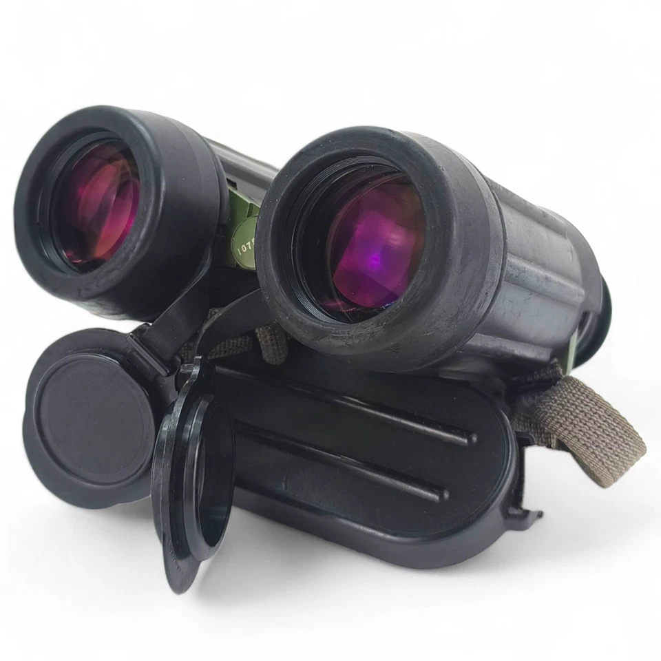 Fernglas EDF 7×40 – DDR NVA Militär – Metall/Gummi – Strichplatte – 1980er - Bild 1 von 4