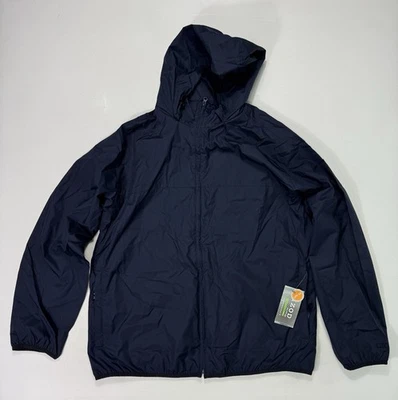 Chaqueta Embalable Izod Xfg Para Hombre XL Azul Marino Nueva Con Etiquetas Bolsillos Ligera Lluvia Viento Foto 1 de 4