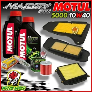KIT TAGLIANDO YAMAHA MAJESTY 400 2004 2005 2006 OLIO FILTRI CANDELA YP YP400 - Imagen 1 de 1