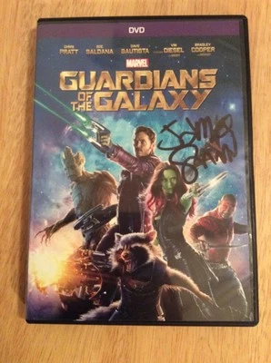 SIGNED - James Gunn Guardians of the Galaxy DVD Marvel + Pic - Image 1 of 4