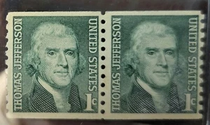 2 Rare Thomas Jefferson Collectible Stamps - Vintage US Postal History - Picture 1 of 2
