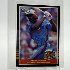 1985 Donruss Highlights Andre Dawson Baseball Card #41 NM-MT FREE SHIPPING