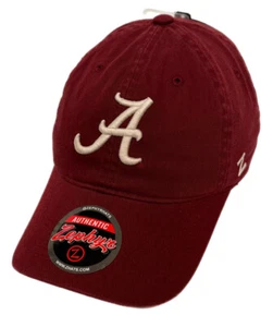 Zephyr NCAA Alabama Crimson Tide “Scholarship" Curved Bill ADJ Dad Hat BRAND NWT - Picture 1 of 6