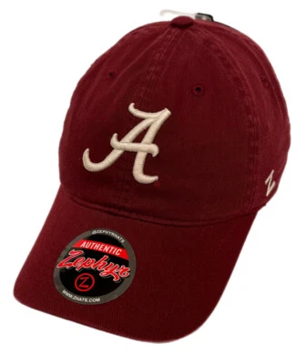 Zephyr NCAA Alabama Crimson Tide “Scholarship" Curved Bill ADJ Dad Hat BRAND NWT - Image 1 of 4